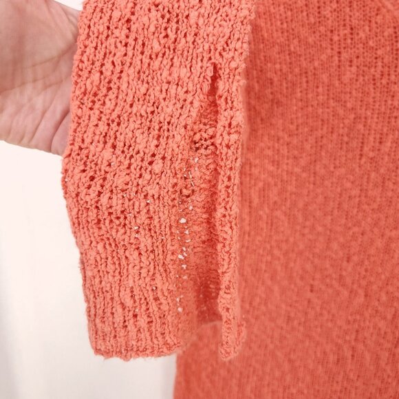 Free People Pullover Sweater Knit Boho Dolman Sleeves Women Oversized Size Small - Picture 5 of 13